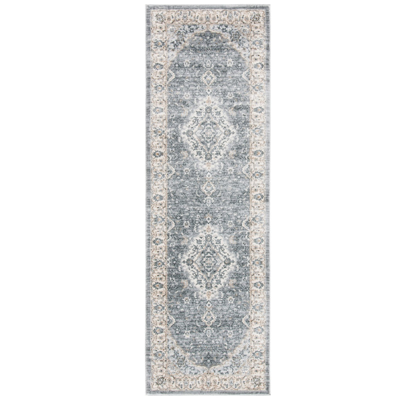 Delmer Performance Oriental Rug, Runner 2'2" x 7'