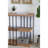 31.5x16.5x35" Mustard Etagere Bookcase