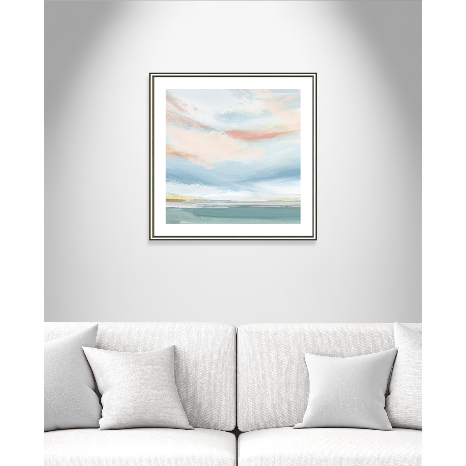 Sweetness I by Isabelle Z -  Print, 28.75" H x 28.75" W x 0.88" D, Silver Framed Paper