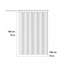Waffle Weave Fabric Shower Curtain Waterproof