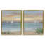 Ensemble de cadre flottant 2 pièces Summer Shore Panorama, design par Sally Swatland-1875453376-1875453377