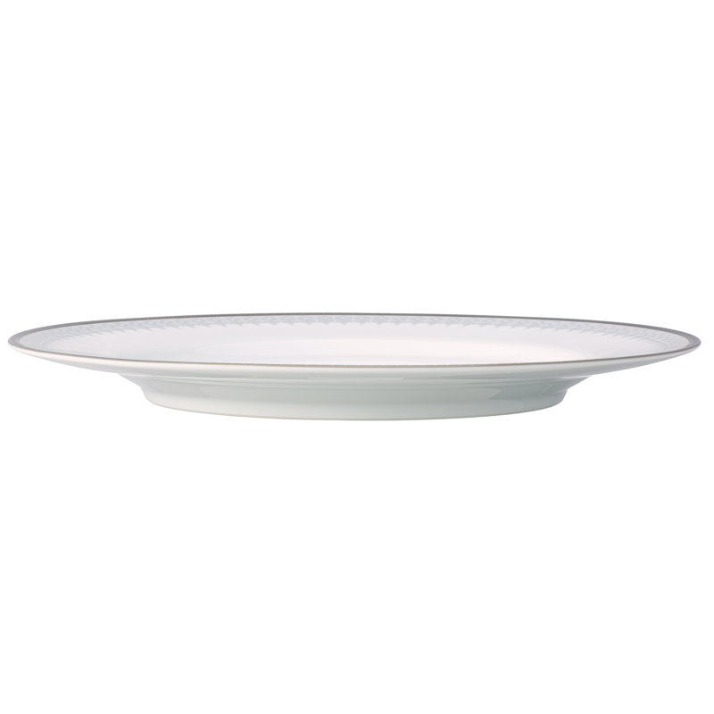 Noritake Silver Colonnade Dinner Plates, 10-1/2"