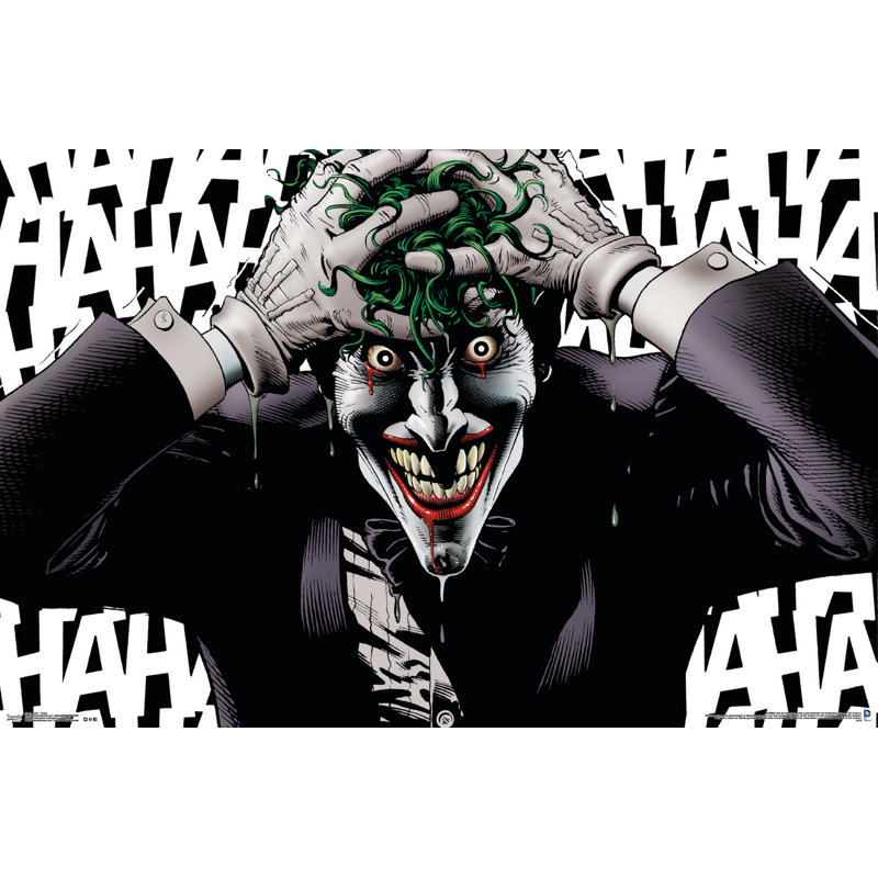Impression sur papier joker-fou