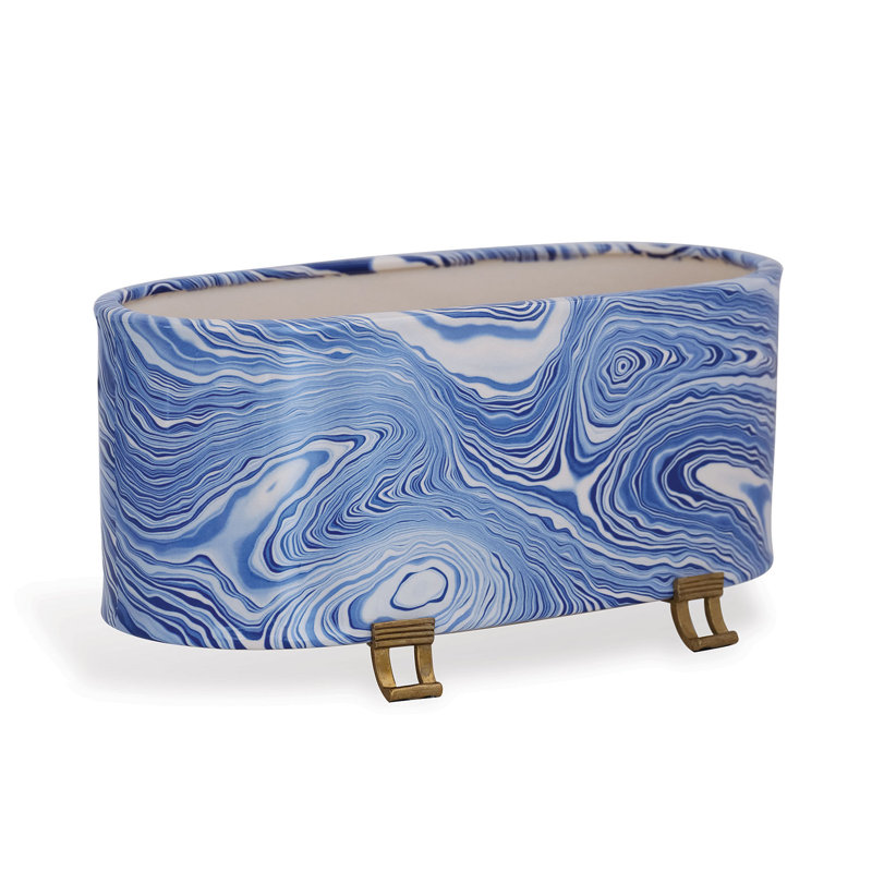 Pot à fleurs en porcelaine arctique