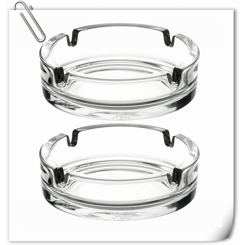 Rephen Glass Ashtray, Clear