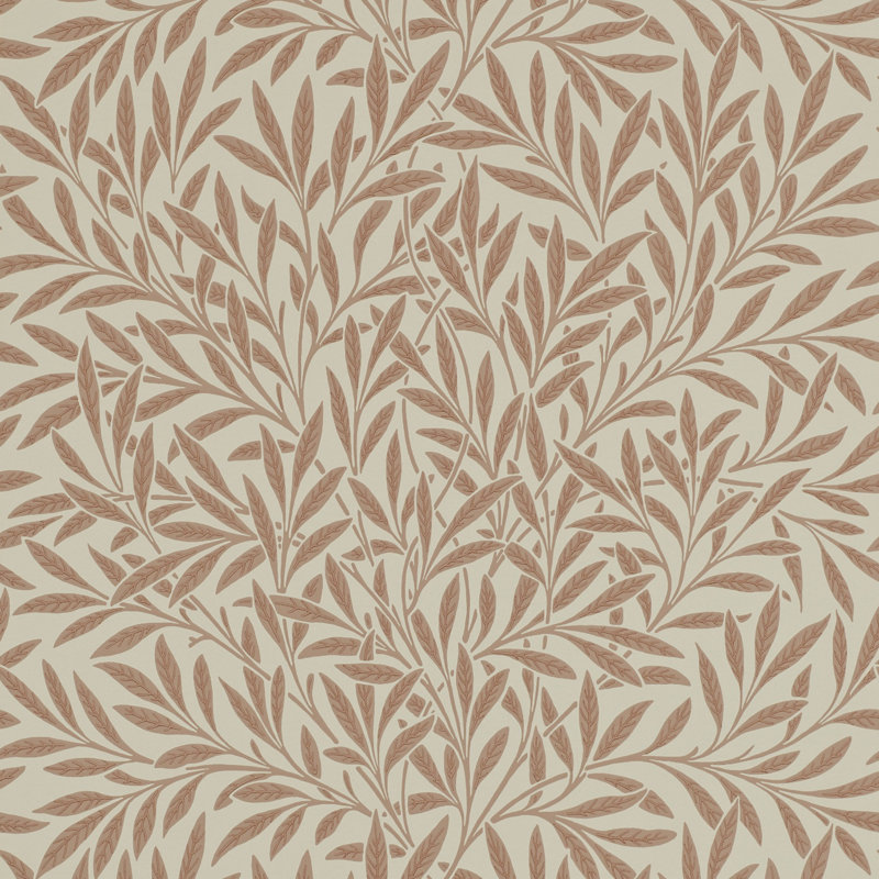 Willow 10.05m x 52cm Matte Wallpaper Roll, Red