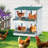 4 Compartment Chicken Nesting Boxes, Metal Nesting Boxes Wall Mount Chicken Egg Laying Box for Different Chicken Breeds