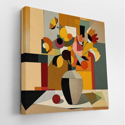 Nature morte colorée du milieu du siècle IV