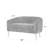 50" W Chenille Upholstered Channel Tufted Loveseat-1660579598