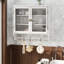 Armoire 24,8 po Vintage Glass
