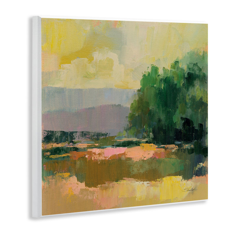 Art abstrait sur bois de saule par Silvia Vassileva