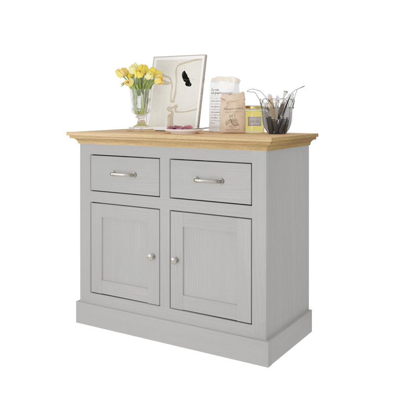 Ivison 33.3" W Manufactured Wood Sideboard 