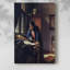 Le géographe - Toile tendue sur toile par Jean Vermeer-1654570370