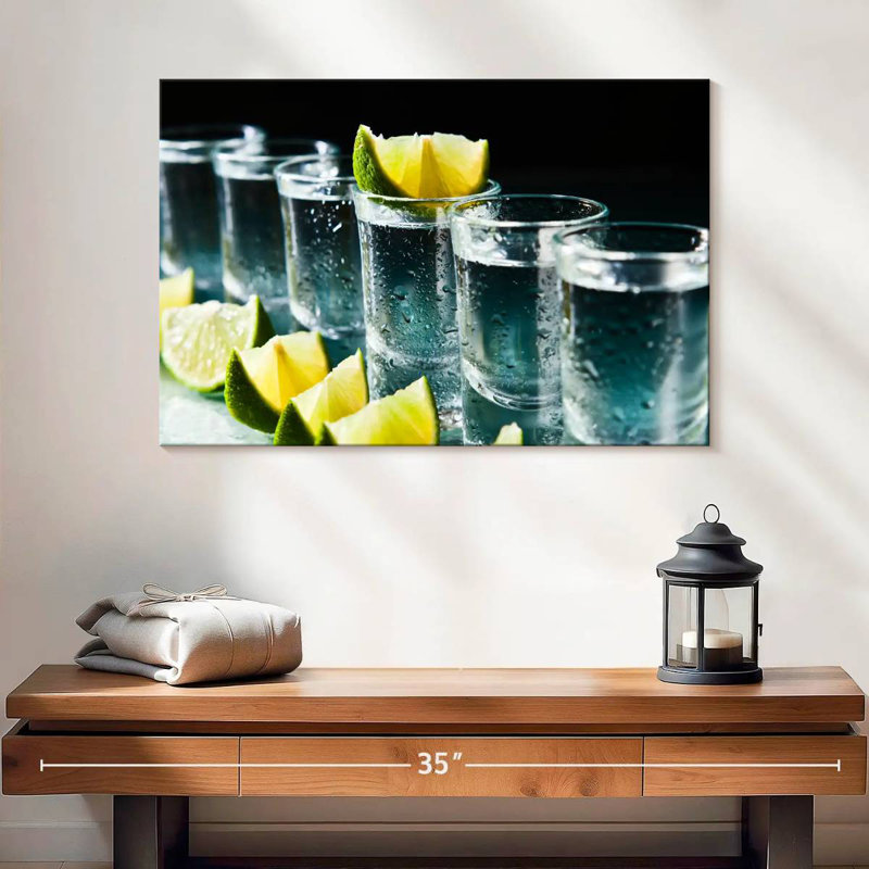 Yarlin Lime Tequila Drinks, 16" H x 24" W