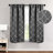 Nichola Vintage Geometric Trellis Room Darkening Room Darkening  Curtains, Rod Pocket or Grommets-1186089975-1186089971