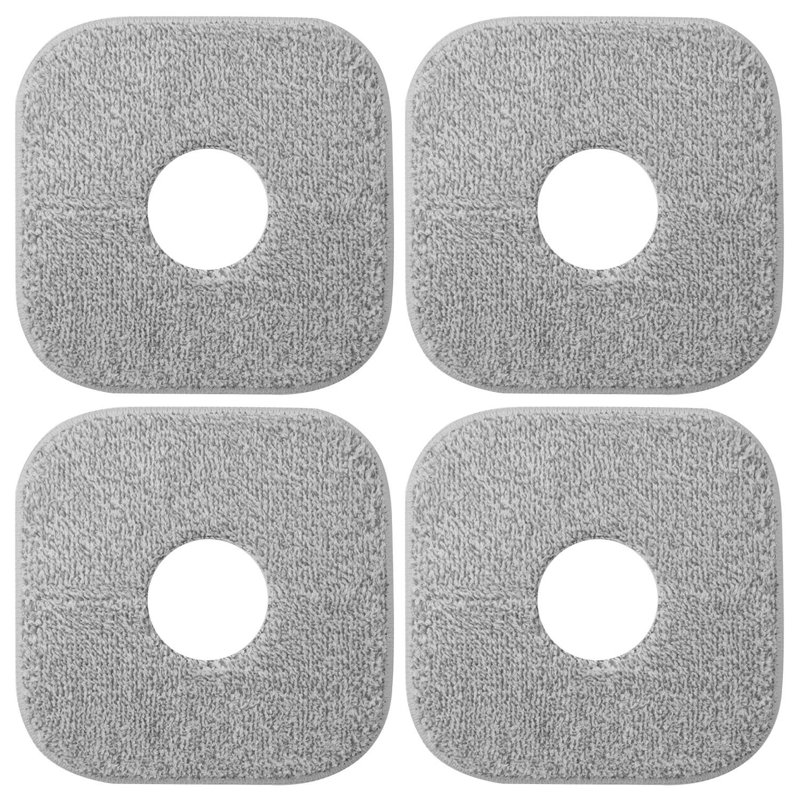 Square Microfiber Mop Pads