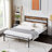 Igourdane Metal Piece Bedroom Set-380218126-380218121