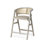 Solid Wood Arm Chair in Blonde