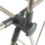 Multi Tier Stainless Steel Laundry Drying Rack with T Bar and Two Side Wings, Silver