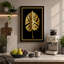 Gilded Monstera Botanical - Wrapped Canvas-1911930886-1911931003