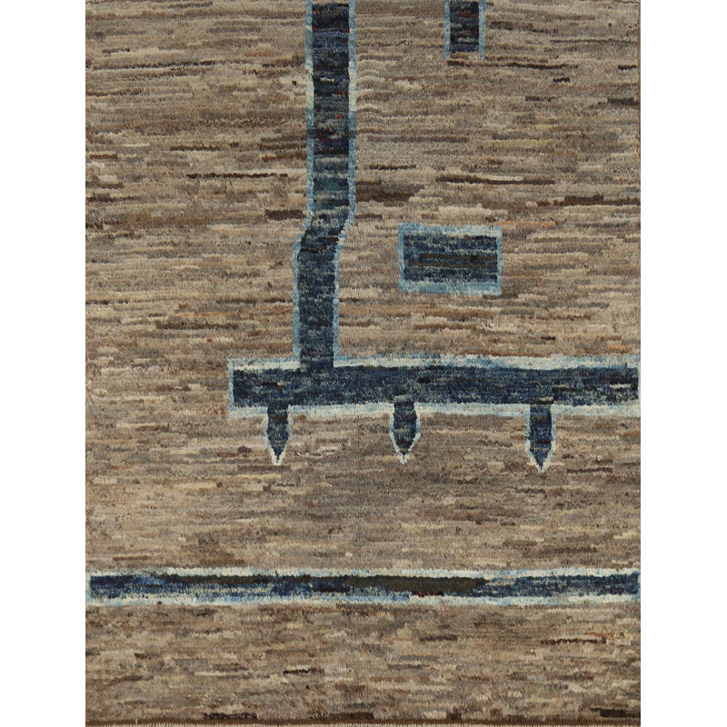 Geometric Moroccan Oriental Rug 5x6