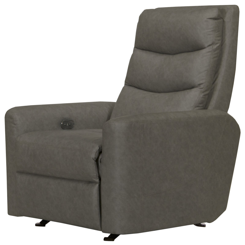 Fauteuil inclinable électrique berçant Saraha, Gris