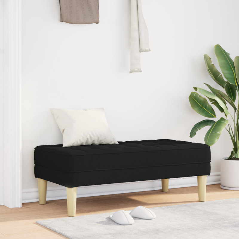 Fabric Bench, Black