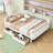 Wood Platform Bed With Rails-1388484783-1388484782