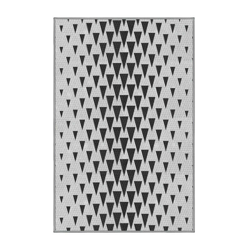 Rusnak Geometric Indoor Rug, Rectangle 6' x 9'