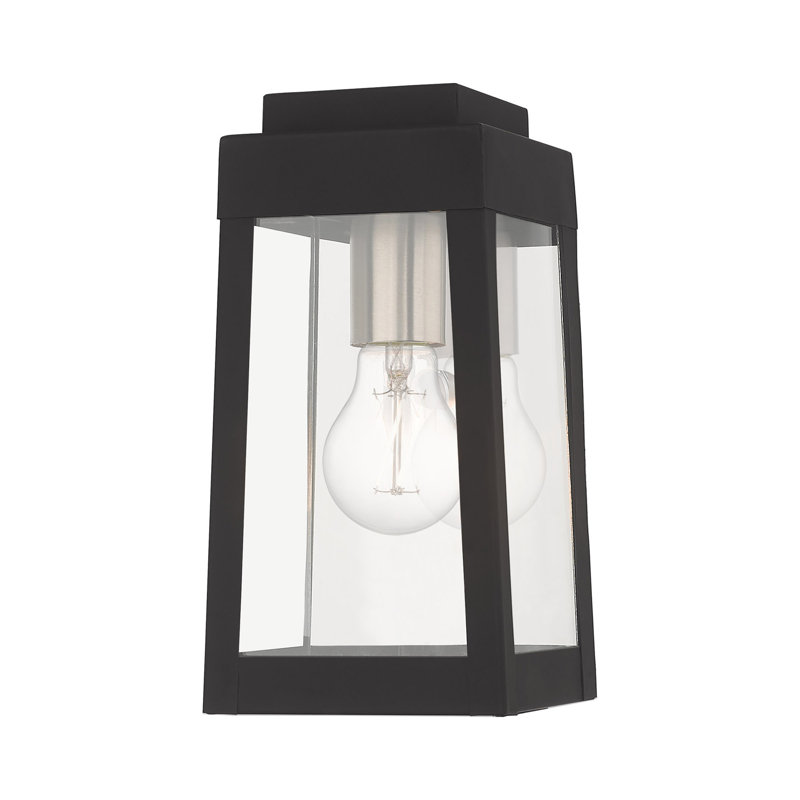 Antionetta Wall Light, 9.5" H x 5" W x 5" D, Black