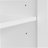 Large Spaces Shoe Cabinet High Glossy White Color with Led Light have moveable Shelves