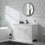 Robinet pour salle de bain à poignée double avec drain - installation monotrou-98666106