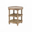 Table basse ronde à 2 niveaux