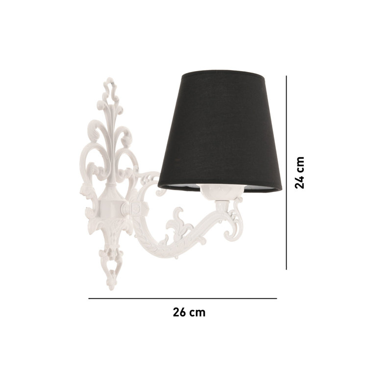 Lampe murale, Blanc