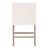 Almando Upholstered Counter Stool with Solid Wood Frame