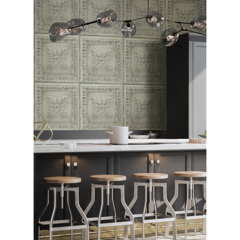 Rouleau de papier peint L 396 pi x l 20,5 po Cauthen