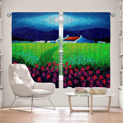Delaughter Room Darkening Curtain Pair
