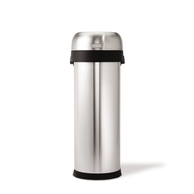 https://assets.wfcdn.com/im/78461006/resize-h755-w755%5Ecompr-r85/1040/10407977/Simplehuman+50L%2F13.2+Gallon+Slim+Open+Top+Trash+Can%2C+Commercial+Grade+Heavy+Gauge+Stainless+Steel.jpg