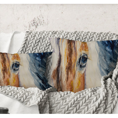 Animal Print Throw Pillow