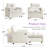 36.14'' Upholstered Sleeper Chair, Convertible Single Sofa Futon-1734809875