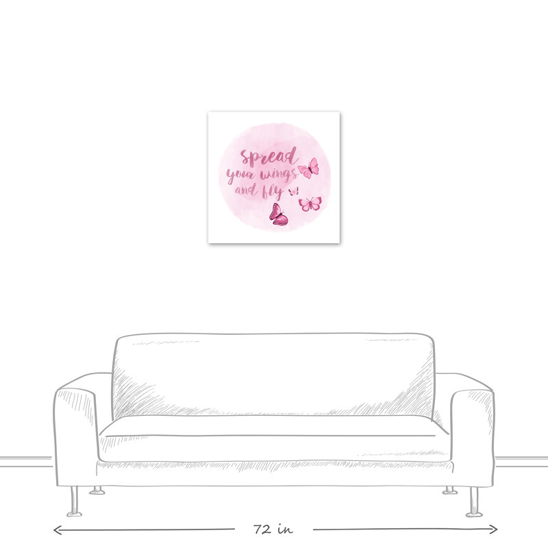 Art sur toile spread your ailes Uhler, H 24 po x l 24 po x P 1,25 po