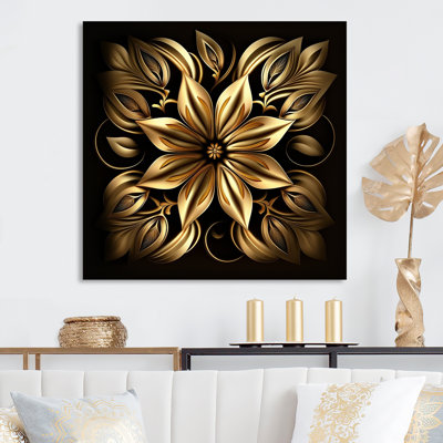 Glamourous Lily On Black IV " Glamourous Lily On Black IV "