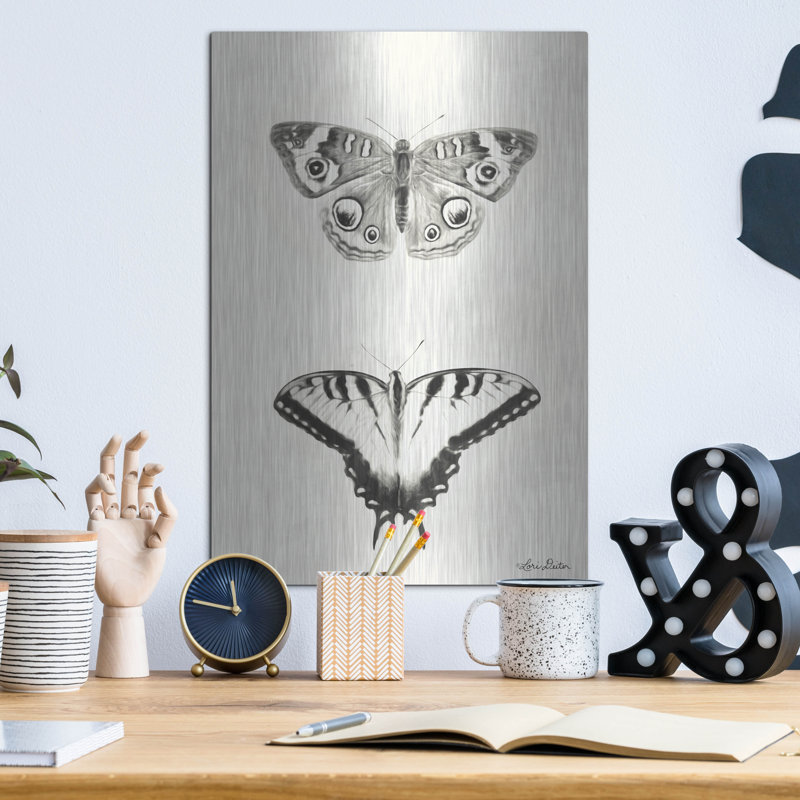 "Papillons" par Lori Deiter, H 16 po x l 12 po