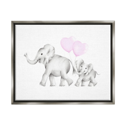 " Mama And Baby Elephants " by Studio Q