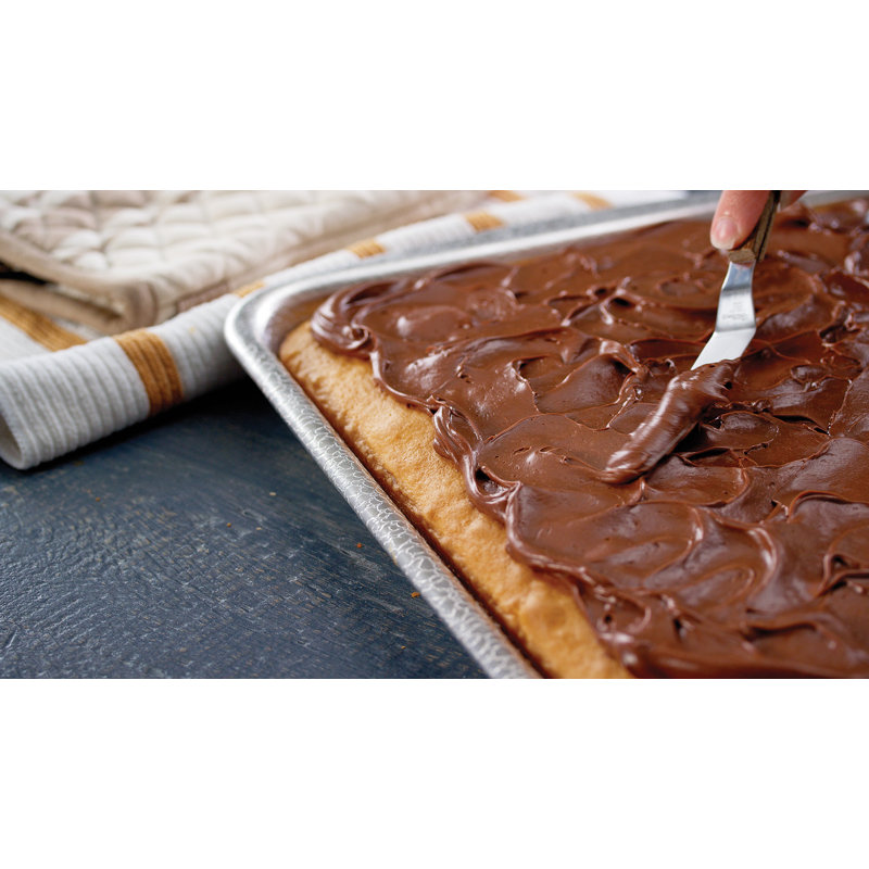 Durable Non-Stick Aluminum Rectangular Baking Sheet, 13" x 18.5"
