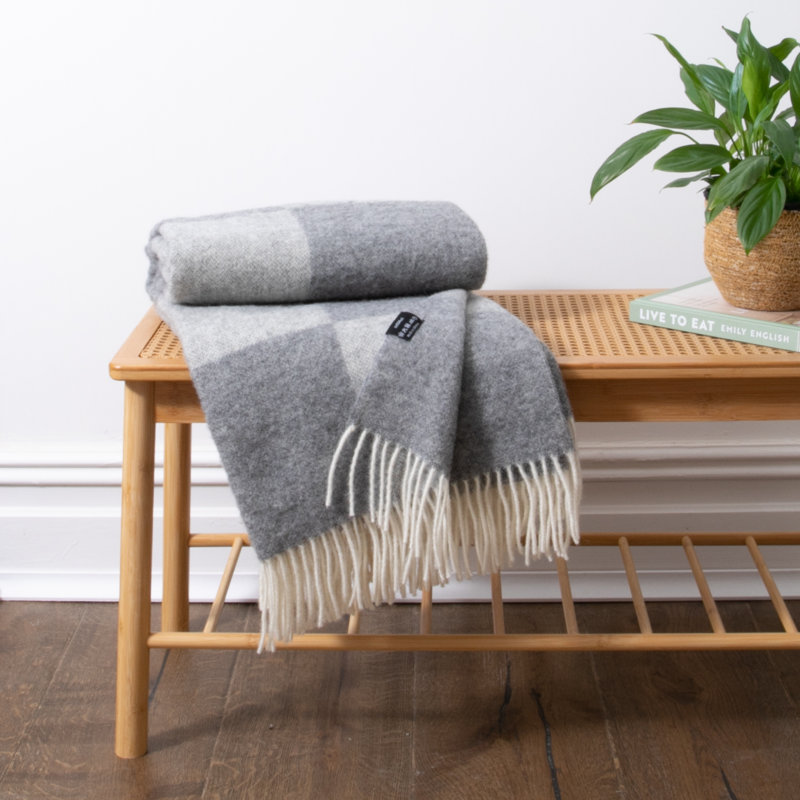 Throw Blanket, Grey