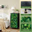 Commode à 4 tiroirs pour la chambre à coucher Vert Tropical