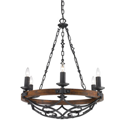 Conyngham 6 - Light Dimmable Round Chandelier