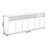 Middle ancient style rock plate sideboard cabinet