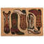 CARMONA Non-Slip Abstract Doormat